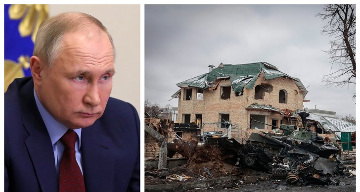 Ukraina, Vladimir Putin, Krigsbrott